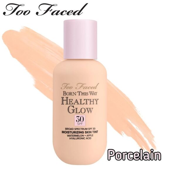 Too Faced Born This Way Healthy Glow Foundation -Porcelain - Picture 1 of 14